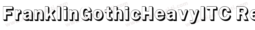 FranklinGothicHeavyITC Regular字体转换
